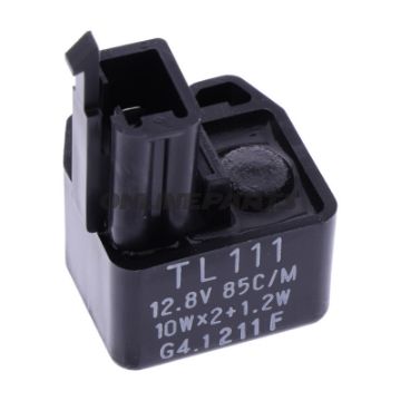 Blinkrelæ elektrisk Original reservedel 12,8V 2-polig