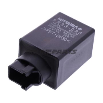 Blinkrelæ elektrisk Original reservedel 12,8V 4 poler LED