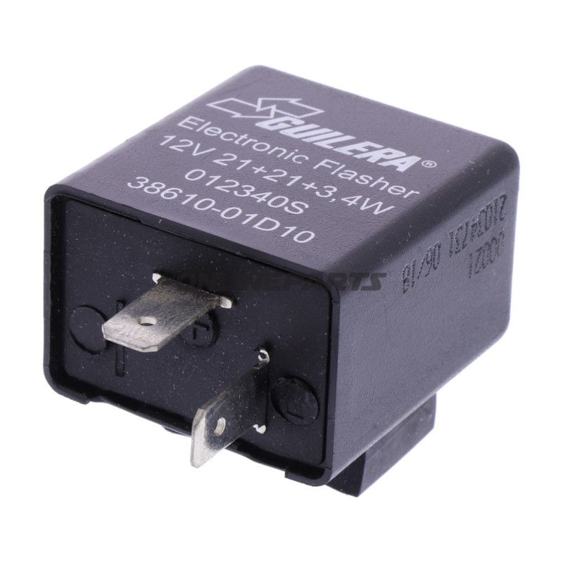 Blinkrelæ elektrisk Original reservedel 12V 2-polig