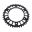 Aluminium Tandhjul 42Z tænder 520 sort JT indre diameter 125 hulcirkkel 150