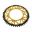 Kæderhjul Twinstar 49Z Deling 520 guld JT Indre diameter 130 Hulmønster 150