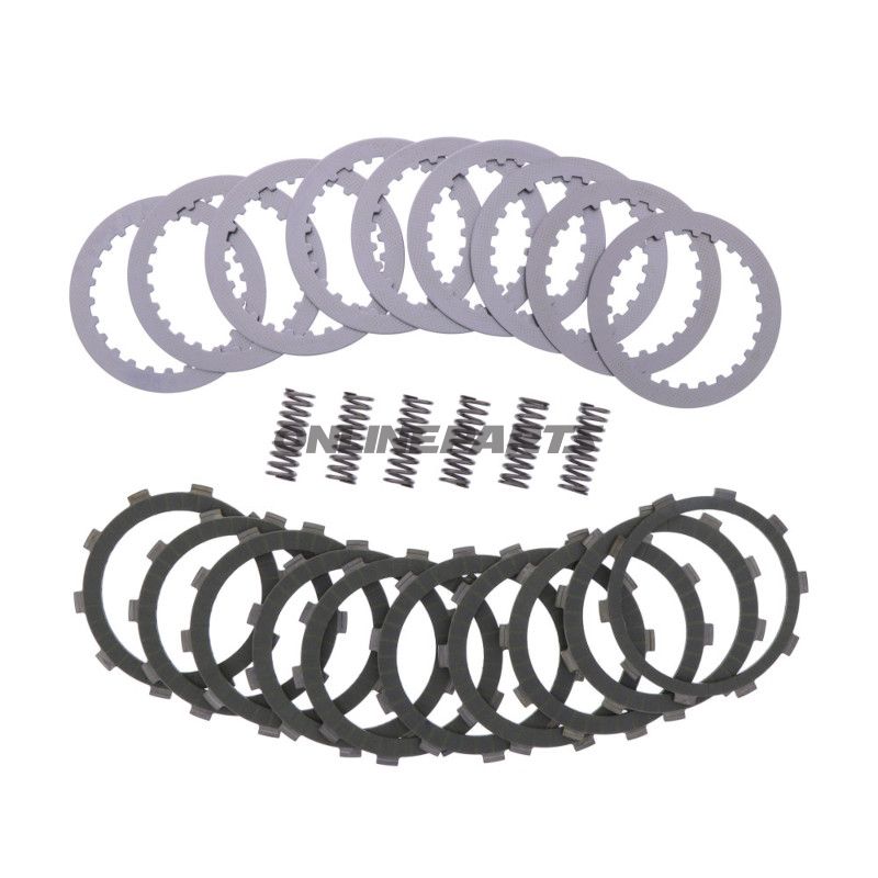 Kupplung Aramid EBC lameller + fjedre + skiver