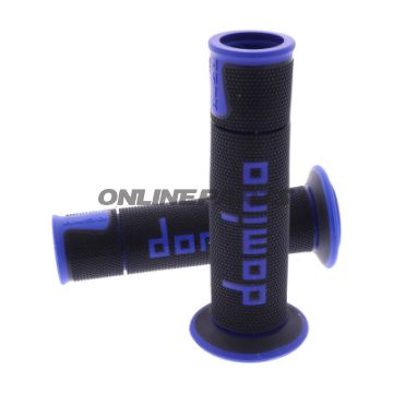 Griffgummi A450 schwarz/blau Domino Durchmesser 22 mm Länge 125 mm offen