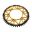 Kettenrad Twinstar 51Z Teilung 520 gold JT Innendurchmesser 126 Lochkreis 146