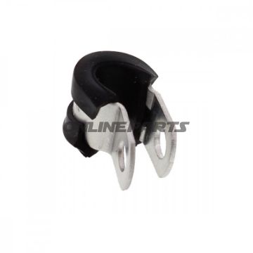 Holderen Bremsslange JMP Bolt 6 mm Aluminium sølv