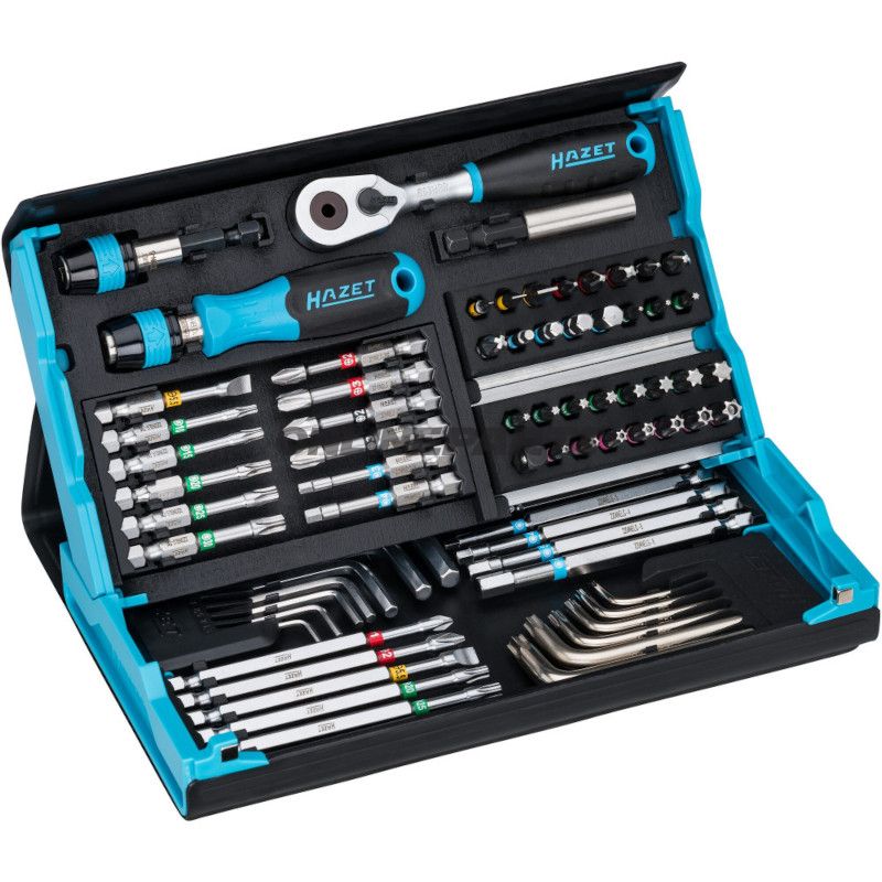 Stiknøglesæt 1/4Z 73TLG Hazet Smart CASE