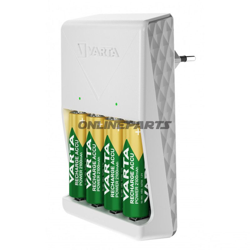 Akkulader Easy Plug Inklusive 4AA 2100 MAH