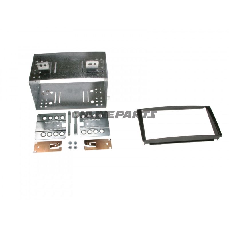 Radioblende 2-DIN sort