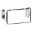 Radioblende 2-DIN sort