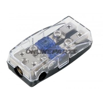 Sicherungshalter Mini ANL 1X35+ 2X20 mm²  silber