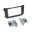 Radioblende 2-DIN sort