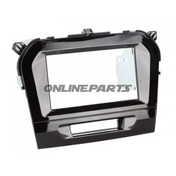 Radioblende 2-DIN sort