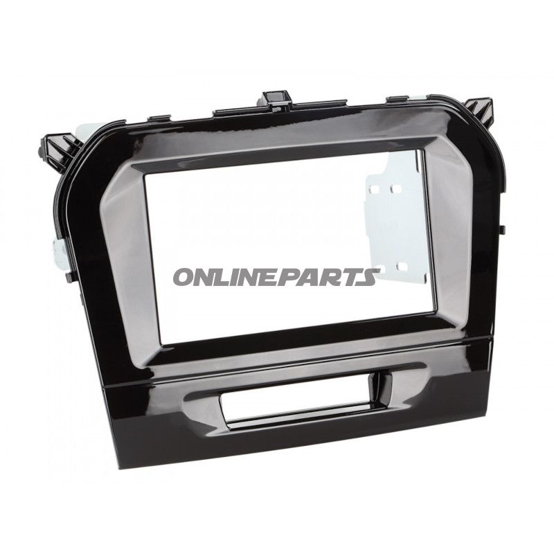 Radioblende 2-DIN sort