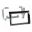 Radioblende 2-DIN sort