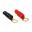 Ringzunge 20.0 M6 1 rot / 1 schwarz  gold