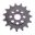 Racing-tandhjul 15Z dele 520 fint tandet indre diameter 18/20