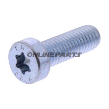 DECKELSCHRAUBE JAB M8X25 DIN 7984 Torx TWIN RAM til dansk: Dækskrue JAB M8X25 DIN 7984 Torx TWIN RAM