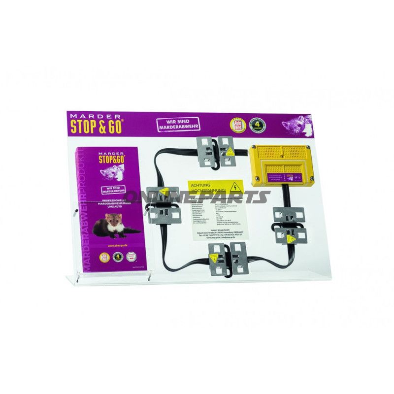 DEMOGERAET Marderschockgerät 8 Plus-Minus Clip