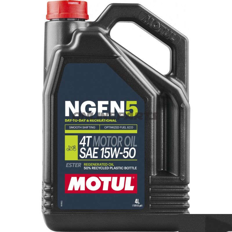 Motoröl 15W50 4T 4 Liter Motul synthetisch NGEN 5