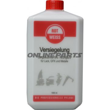 LACKVERSIEGELUNG 1000 ml Rot-Weiss