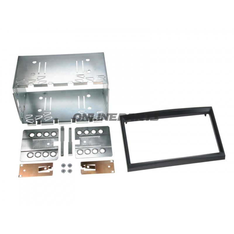 Radioblende 2-DIN sort
