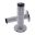 Griffgummi 802 carbon schwarz/weiß Durchmesser 22 mm Länge 122 mm geschlossen