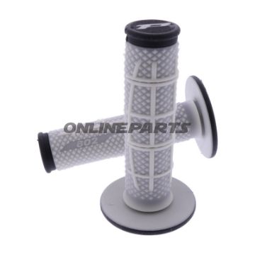 Griffgummi 802 carbon schwarz/weiß Durchmesser 22 mm Länge 122 mm geschlossen