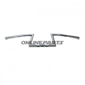 Lenker Stahl chrom KK 1ZOLL Z Rohr FEH