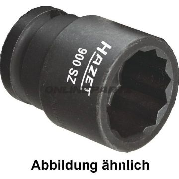 Kraft-Stecknuss 12 Kant 1/2 34 mm Länge 55 MM