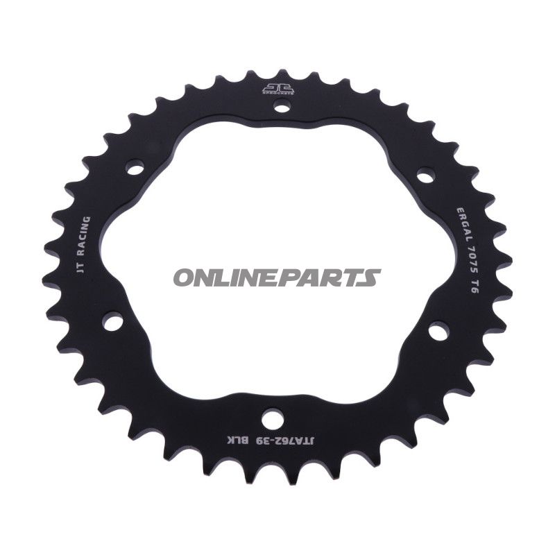 Alu-Kettenrad 39Z Teilung 520 schwarz für Kettenradträger 7585029