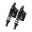 Fjederben Stereo YSS justerbar Black Edition