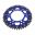 Kettenrad Dual 48Z Teilung 525 blau ZF Innendurchmesser 110 Lochkreis 130
