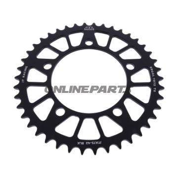 Alu-Kettenrad 38Z Teilung 520 schwarz JT Innendurchmesser 110 Lochkreis 130.8