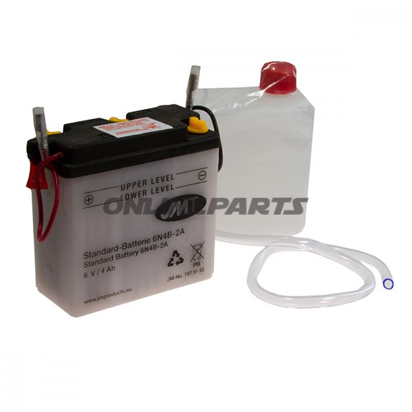 Motorcykel Batteri 6N4B-2A JMT Alternativ: 7070048