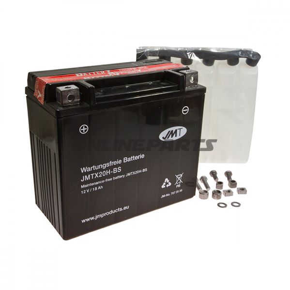 Motorcykel Batteri YTX20H-BS JMT Alternativ: 7071780