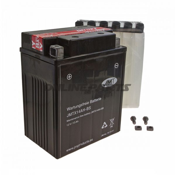 Batteri Motorcykel YTX14AH-BS JMT Alternativ: 7071194