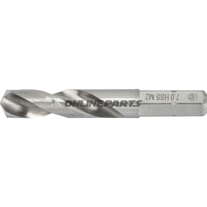 Spiralbohrer Bit 1/4 7.0 HSS-G M2