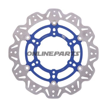 Bremseskive Front Ebcvee Rotor Blue