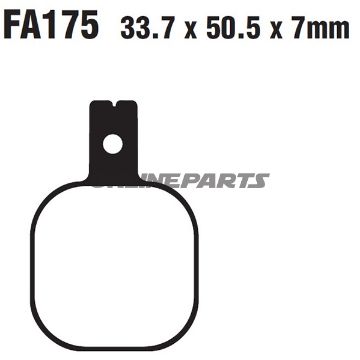 EBC Standard Bremseklods til ZZZ Z 0  