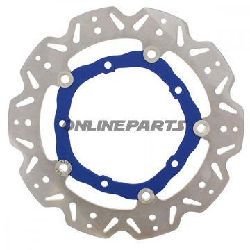 Bremseskive Front Ebcvee Rotor Blue