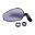 MIRROR BAR END DAYTONA KORT ALU SORT