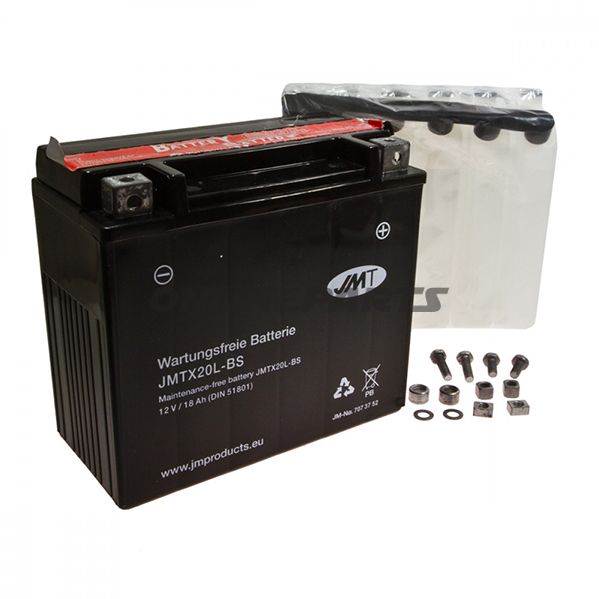 Batteri Motorcykel YTX20L-BS JMT Alternativ: 7070808 3976 9197