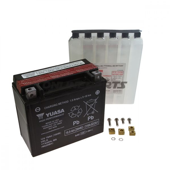 Batteri Motorcykel YTX20HL-BS Yuasa Alternativ: 7074164 0099 0096