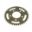 Bag tandhjul Alu 43 Tooth Pitch 520 Silveresj Inner Diameter 070 Bolt Spacing 100 til BMW HP4 1000