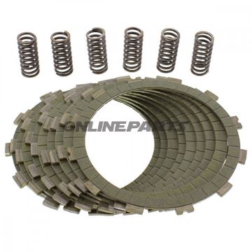 Kupplung Aramid EBC lameller + fjedre