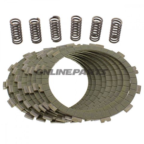 Kupplung Aramid EBC lameller + fjedre