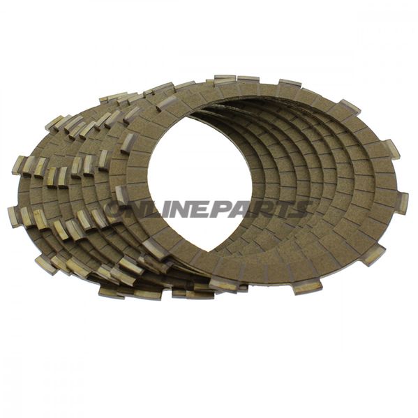 Kupplung Aramid EBC lameller + fjedre