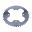 Bag tandhjul 44 Tooth Pitch 520Inner Diameter 108 Bolt Spacing 125