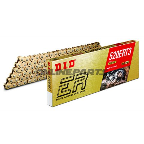 DID Standardkæde G&G 520 ERT3/118 Kæde åben med Clipslås til ZZZ Z 0  