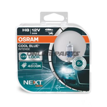 LAMPE H8 12V35W DUO OSR COOL BLUE INTENSE NEX GEN